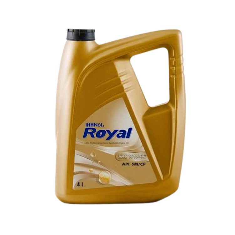 روغن موتور ایرانول 20W50 SM رویال حجم 4 لیتر